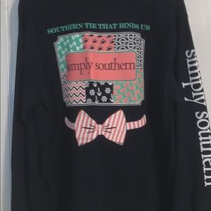 Long Sleeve “Simply Southern” T Shirt